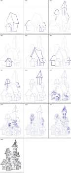 This is a very simple drawing of a house but it's still recommended that you start with a pencil and make light lines for the first seven step. 20 House Drawing Step By Pencil How To Draw House Do It Before Me