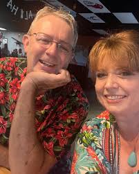 Here's a pic of us when we have electricity and running water. 🤣🤣🤣. We  don't look like this today. 🤪 I'm so moved by everyone that has checked