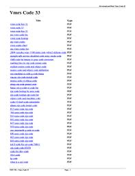 This is the points guy's permanent page about grocery delivery promotions, so you can bookmark it and check back regularly for the latest codes. Vmrs Code List Download Fill Online Printable Fillable Blank Pdffiller