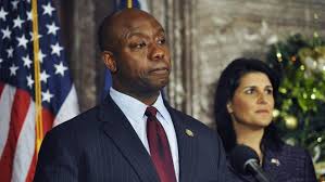 'i have a name sen. Gop S Tim Scott To Be S C S First Black Senator