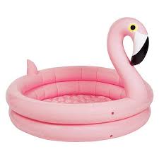 Piscine Gonflable Rose Flamingo Kid Pool La Boutique Desjoyaux