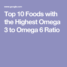 Top 10 Foods With The Highest Omega 3 To Omega 6 Ratio Food Omega 3 Rheumatoid Arthritis Diet