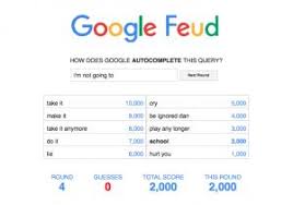 Google feud how does google autocomplete this query? Google Feud Googlefeud Profile Pinterest