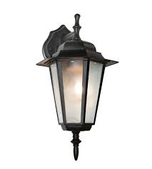 Trans Globe Lighting 4056 Bk Alexander 1 Light 15 Inch Black Outdoor Wall Lantern