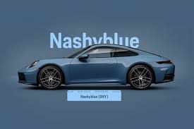 Image result for Nashy Blue 2025 Porsche
