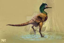 Halszkaraptor Escuilliei By Malvit Ancient Animals Prehistoric Animals Prehistoric