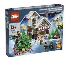 Lego Creator Winter Toy Shop 10199 By Lego 193 99 Includes Light Brick For Light Effects Inside The Toy Shop Features A Toy Shop Filled With Tools And To Jul