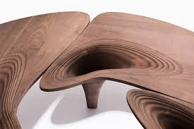 The new furniture finish almond satin matte appears warm and reserved at the same time, and thus opens up a wide range of design options. Zaha Hadid S Final Collection For David Gill Based On Mid Century Furniture
