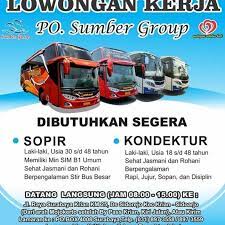 Lowongan kerja kondektur bus di wonogiri. Sumber Group Loverz Su Twitter Lowongan Kerja Di Pt Selamat Sugeng Rahayu