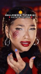 Tutorial de maquiagem Halloween corte ou arranhão com Lisa Barcellos