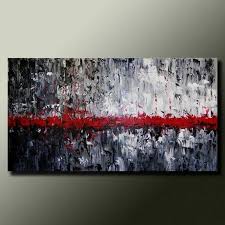 Beautiful Black And Red Paintings Pin By Tara Jaraysi Kenning On Design Modern Painting Art Modern Abstract Painting