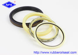 This article is a repair tutorial and it deals with some of the major problems with these cylinders, like seal this is how a hydraulic system works by conveying force through an incompressible fluid. Daewoo Dh300 7 Excavator Seal Kit Hydraulic Cylinder Repair Kits Nbr 90 Hardness