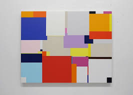 Mirrors 2010 By Richard Schur 110x140 Cm Siebdruck Muster Grafik