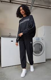Poshmark makes shopping fun, affordable & easy! Pacsun Playboy Womens Classic Boyfriend Sweatpants Active Pants Clothing Shoes Jewelry Sostulsa Com