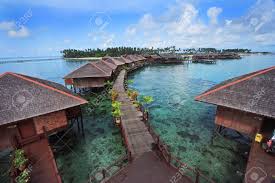 Its mesmerising beaches and vibrant underwater life are marvels of nature. Mabul Island Resort Sabah Malaysa Stock Photo Picture And Royalty Free Image Image 512332