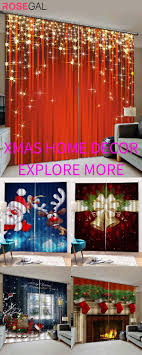 Target/home/christmas curtains living room (521)‎. Rosegal Christmas Window Curtains Holiday Party Home Decor Ideas Extra 20 Off Code Rgfr20 Christmas Window Indoor Christmas Holiday