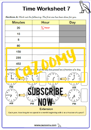 Simple and easy, this worksheet teaches kids to tell time to the hour. Time Maths Worksheets New Engaging Cazoomy