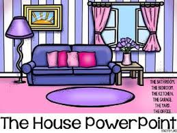 Powerpoint The Home English Powerpoint Home Bedroom House