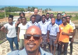 Getting into the swing of things in Ghana