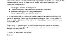 Sample cover letter for quality assurance. Qa Cover Letter Resume Examples Resume Template