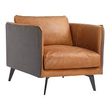 Shop for cognac leather ottoman online at target. Aurelle Home Mid Century Modern Cognac Leather Arm Chair On Sale Overstock 27545491