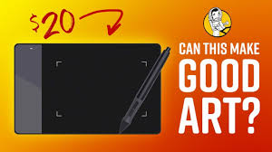 There are cheap drawing tablets that potentially create an art. Can The World S Cheapest Drawing Tablet Make Good Art Huion 420 Youtube
