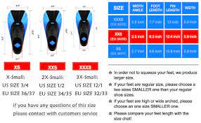 Amazon Com Wadeo Snorkel Fins Swim Fins Short Adjustable For Swimming Scuba Diving Snorkeling Watersports Open Heel Swimming Flippers Xs Sports Outdoors