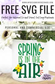 This free svg cut file comes in a single zip file with the following file formats: Free Spring Svg Files My Designs In The Chaos