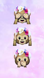 See No Evil Hear No Evil Speak No Evil Wallpaper Cute Emoji Wallpaper Emoji Wallpaper Cute Wallpapers