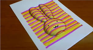 To make sure the bottom and top of your cylinder match, try turning the paper upside down. 3d Drawing Step By Step Tickikids Dubai