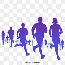 People Running Everyone Run Race Png Transparent Clipart Image And Psd File For Free Download Running Cartoon Science Icons People Running