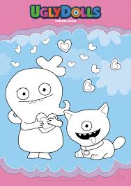 Check spelling or type a new query. Ugly Dolls Coloring Sheet Novocom Top