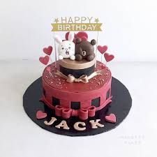 Cony And Brown Cheek Squish Mini Cakes Baking Cake