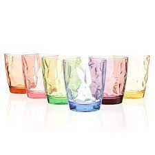 Maybe you would like to learn more about one of these? 13 Ounce Colored Drinking Glasses Set Acrylic Glassware For Kids Plastic Tumblers Cups Picnic Water Colored Drinking Glasses Acrylic Glassware Plastic Tumblers