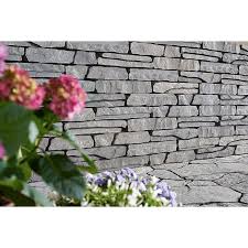 Ehl Mauerstein Burgundermauer Anthrazit 40 X 18 X 8 Cm Beton Mauerstein Steinmauer Garten Mauer
