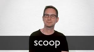 Scoop definition and meaning | Collins English Dictionary