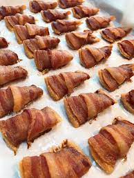 Bow Tie Bacon Crackers Epicuricloud Tina Verrelli Recipe Bacon Cracker Bacon Snack Recipes