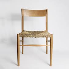 Non Standard Oak Dining Chair With Woven Rush Seat Oak Dining Chairs Dining Chairs Chair