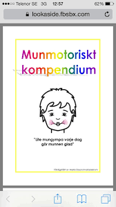 Munmotorik Fran Mariaslekrum Tal Och Sprak Forskoleaktiviteter Lasstrategier