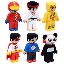 This plush looks just like the character, the arm motions are great and we love to pretend. Ryan S World Cute And Collectible Figurines Bundle Of 6 Include Ryan Kung Fu Scientist Racer Robot Combo Panda Great For Birthday Easter Gifts Prize Boxes Ages 3 Educational Toys Planet