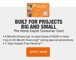 The Home Depot Consumer Credit Card Credit Card Cards How To Apply