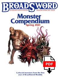 Planet of the apes, an interview with dracula, conan the barbarian, the navy vs the night monsters, fritz the cat, the tale of witche willow house comic, and more!descripción. Broadsword Monster Compendium Spring 2021 Pdf Dmdave Fifth Edition Monsters Maps And More
