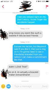 Most tech companies basically slice of parts of an existing product and just refine that and make that their. What S It Like Making Friends Of The Opposite Sex On Tinder Cuz This Makes Me Look Forward To It Tinder