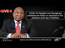 Über 7 millionen englischsprachige bücher. Recorded President Cyril Ramaphosa Addresses The Nation