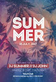 Predesigned print flyers templates are always good to create amazing flyer for your parties and it's even better when they are completely free! Free Download Summer Party Free Psd Flyer Template Ffflyer