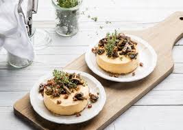 Cookinesi Kurbismousse Mit Speck Und Pilzen Kurbismousse Gourmet Rezepte Essen