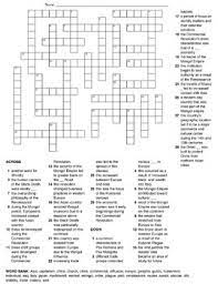 The best free online crossword is brand new, every day. World History Crossword Puzzles Medieval Europe Americas And Asia