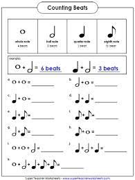 It brings joy and a feeling a peace. Music Worksheets