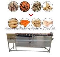 Large Capacity Potato Carrot Ginger Peeling Brush Washing Machine