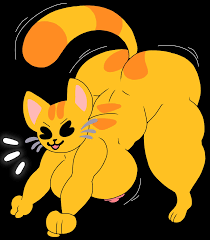 141053 - suggestive, artist:dorky, oc, oc only, oc:emojicat (dorky), cat,  feline, mammal, anthro, all fours, areola, big breasts, big butt, black  background, breasts, butt, emoji, emojicat, eyes closed, face down ass up,